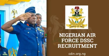 Nigerian Air Force DSSC Recruitment