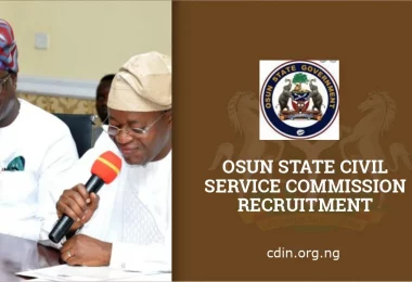 Osun State Civil Service Commission Recruitment