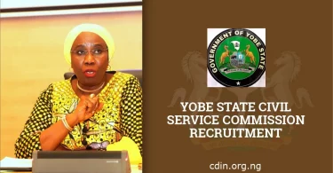 Yobe State Civil Service Commission Recruitment