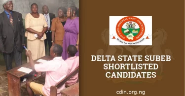 Delta State SUBEB Shortlisted Candidates